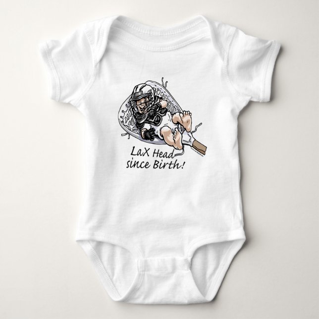 Body Para Bebê Laxhead_born_zazzle (Frente)