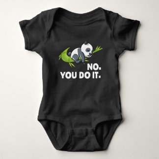 Body Para Bebê Lazy Panda - No You Do IT