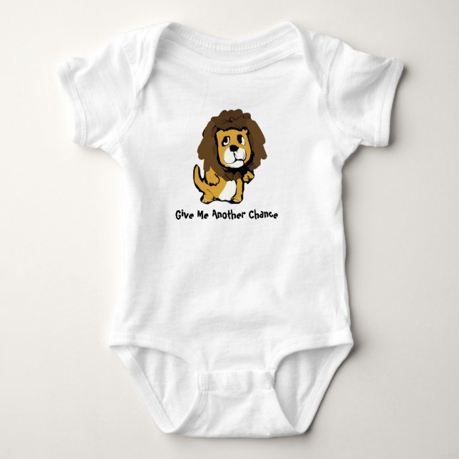 Body Para Bebê Leão (Frente)