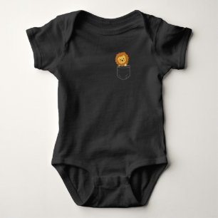 Body Para Bebê Leão Em Leão De Mama Leões Engraçados Para Criança