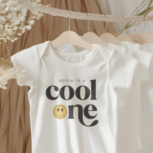 Body Para Bebê Legal "Um Rapaz Groovy Kid" é o retrato verificado