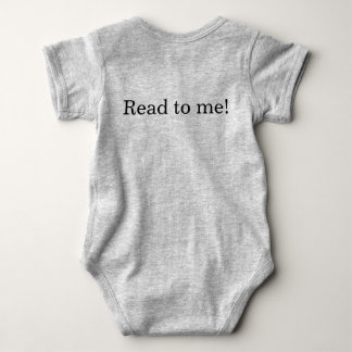 Body Para Bebê Leia para Mim Uma peça