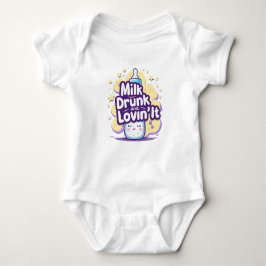 Body Para Bebê Leite Bebado e Lovin’ It - Cute Baby Cote