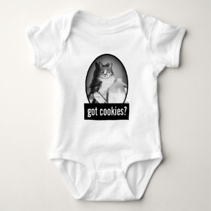 Body Para Bebê Leite De Bebendo De Gato De Jug