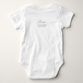 Body Para Bebê Leite é para bebês Passam o Broche Baby Outfit