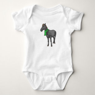 Body Para Bebê Lenço de Cavalo