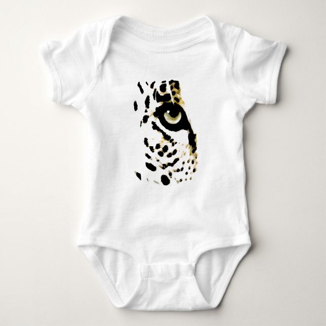 Body Para Bebê Leopardo Eye (Frente)