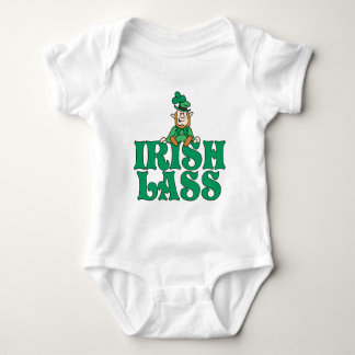 Body Para Bebê Leprechaun pequeno da rapariga irlandesa
