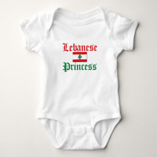 Body Para Bebê libanês Princesa
