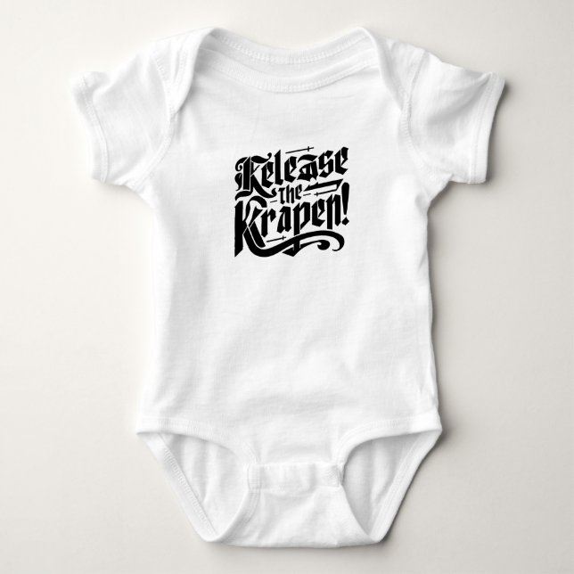 Body Para Bebê Libere o Krapen (Frente)