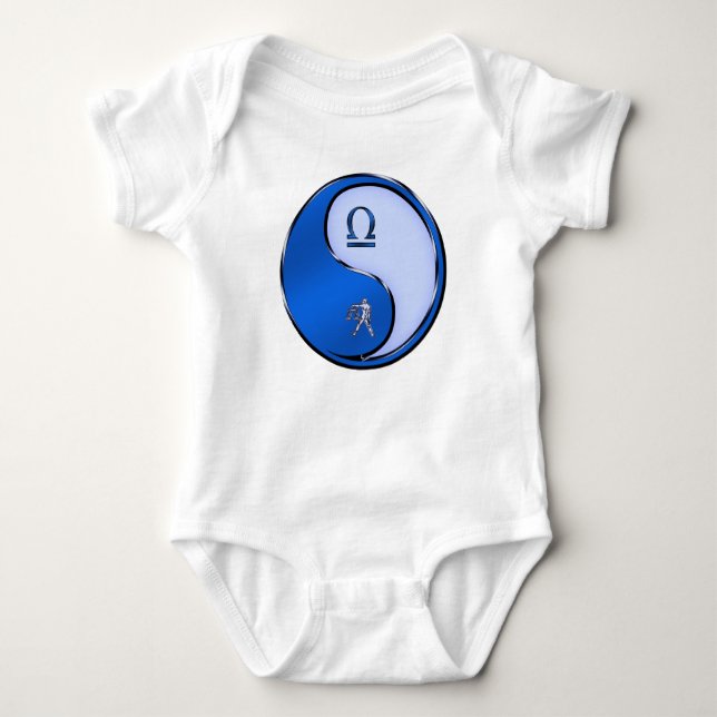 Body Para Bebê Libra a Balança (Frente)