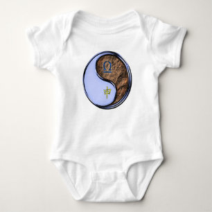 Body Para Bebê Libra & Macaco de Terra