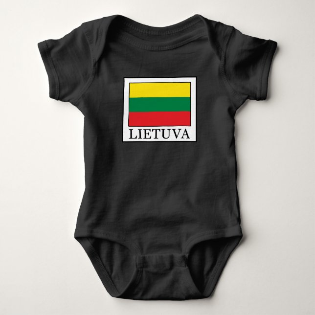 Body Para Bebê Lietuva (Frente)