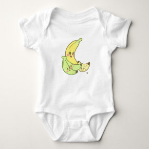 Body Para Bebê Ligação em ponte da família de banana do bebê