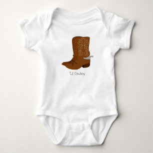 Body Para Bebê Lil Cowboy
