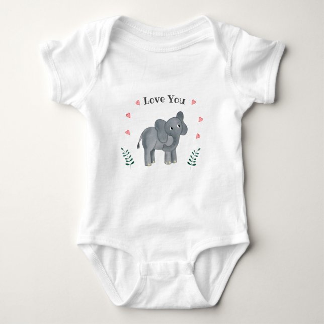 Body Para Bebê Lil Elephant Baby Bodycase (Frente)