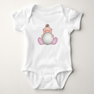 Body Para Bebê Lil Golf Baby Girl
