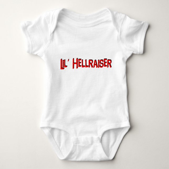 Body Para Bebê Lil Hellraiser (Frente)