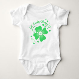 Body Para Bebê Lil' Lucky Charm Four Leaf Clover