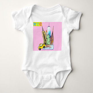 Body Para Bebê Lil' NYC Romper