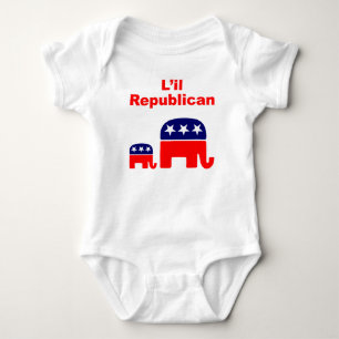BODY PARA BEBÊ LIL REPUBLICAN