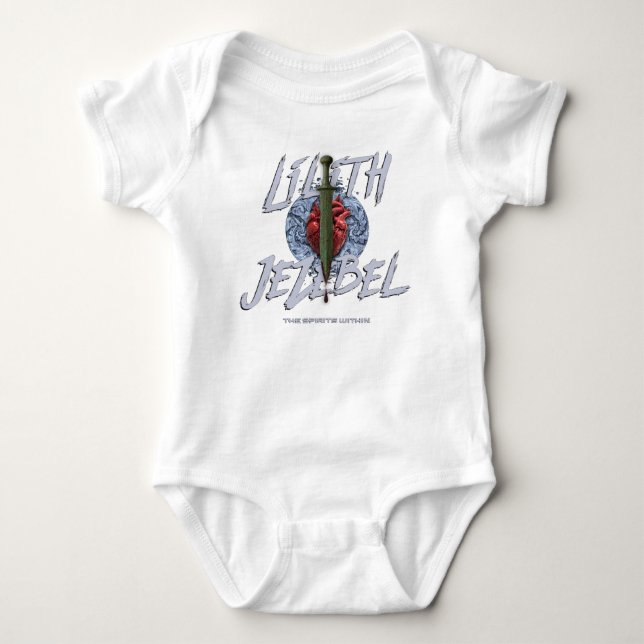 Body Para Bebê Lilith e Jezebel (Frente)