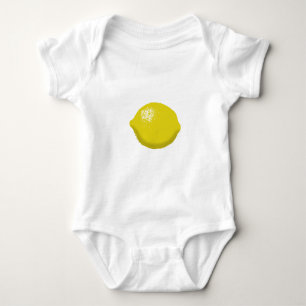 Body Para Bebê Limão: