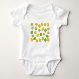 Body Para Bebê Limão e Limão