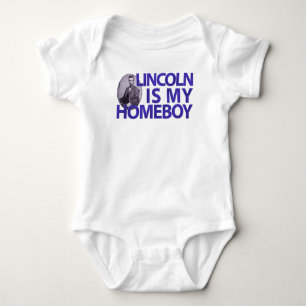 Body Para Bebê Lincoln é meu Ficar em casa