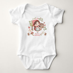 Body Para Bebê Lindo Aniversário da Chapeuzinho Vermelho Capricho