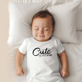 Body Para Bebê Lindo até os Ossos