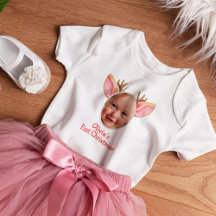 Lindo Primeiro Natal Bebê Rena