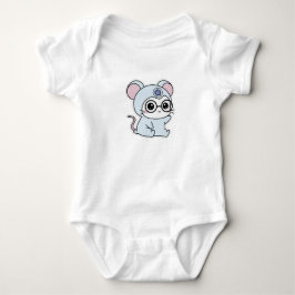 Body Para Bebê Lindo ratinho adorável