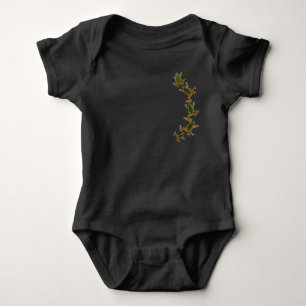 Body Para Bebê Linha De Subida De Sapos