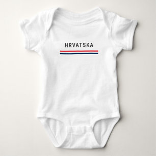 Body Para Bebê Linhas da Croácia