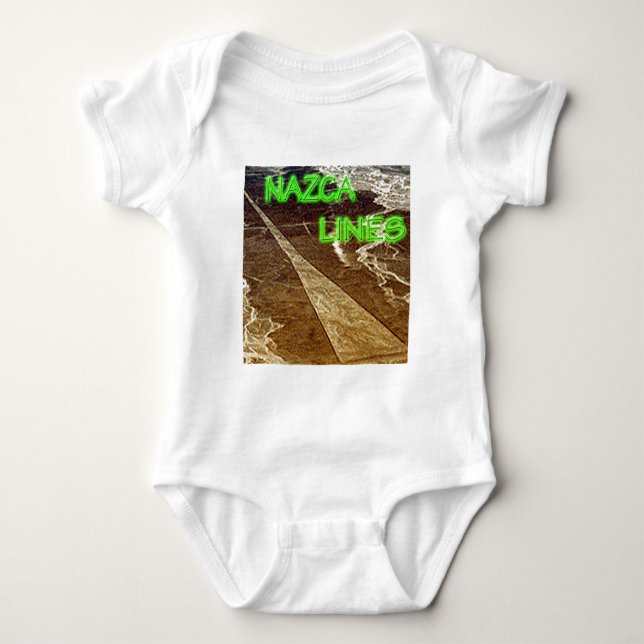 Body Para Bebê Linhas de Nazca (Frente)