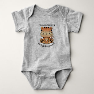 Body Para Bebê Lion Jersey. Corpo de Jersey de Leão Correto