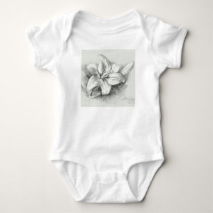 Body Para Bebê lírio-2