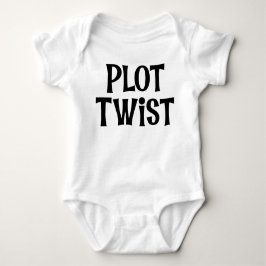 Body Para Bebê Literatura do Twist de Plot