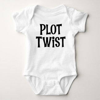 Body Para Bebê Literatura do Twist de Plot