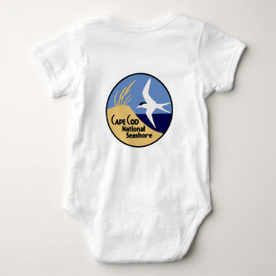 Body Para Bebê Litoral do nacional de Cape Cod
