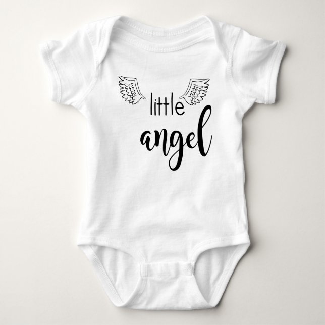 Body Para Bebê Little Angel Baby  (Frente)