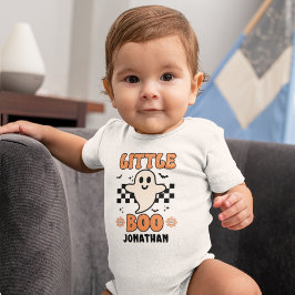 Body Para Bebê Little Boo, Cute Halloween