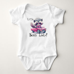 Body Para Bebê Little Boss Lady