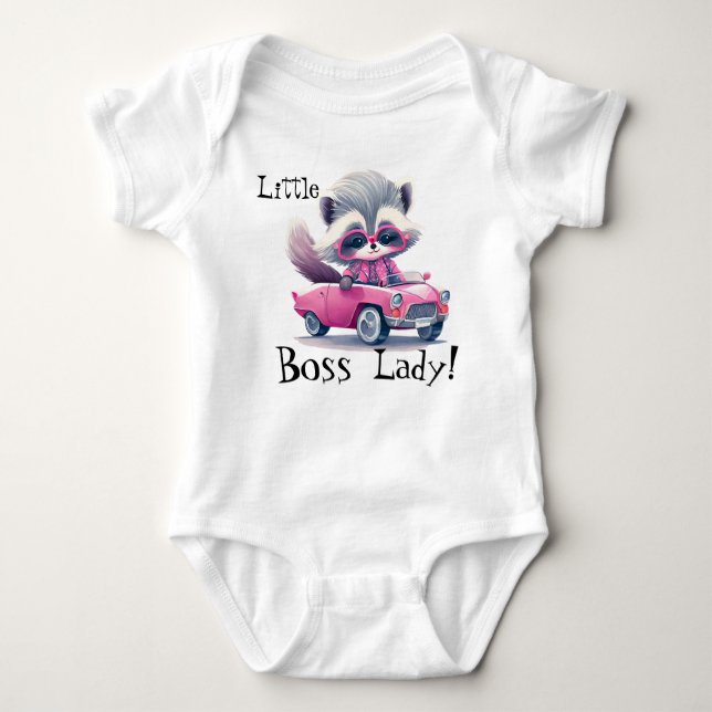Body Para Bebê Little Boss Lady (Frente)