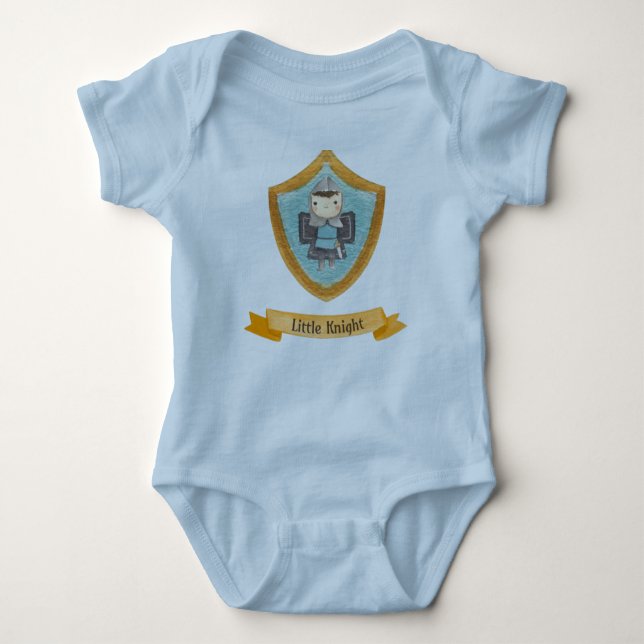 Body Para Bebê Little Boy Knight (Frente)