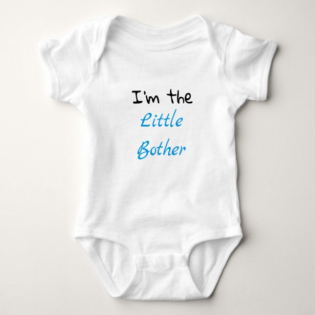 Body Para Bebê Little Brother Bodydress (Frente)