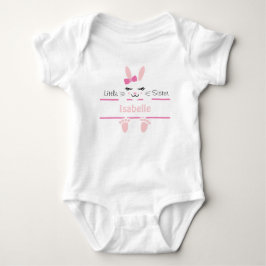 Body Para Bebê Little Brother or Little Sister Bodysuit Minimal