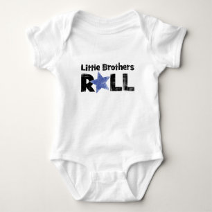 Body Para Bebê Little Brothers Roll