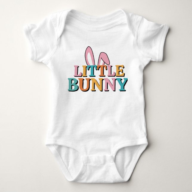 Body Para Bebê Little Bunny (Frente)
